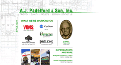 Desktop Screenshot of padelford.com